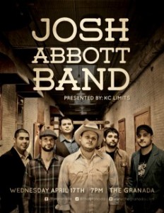 Josh Abbott Band @ The Granada | Lawrence | Kansas | United States
