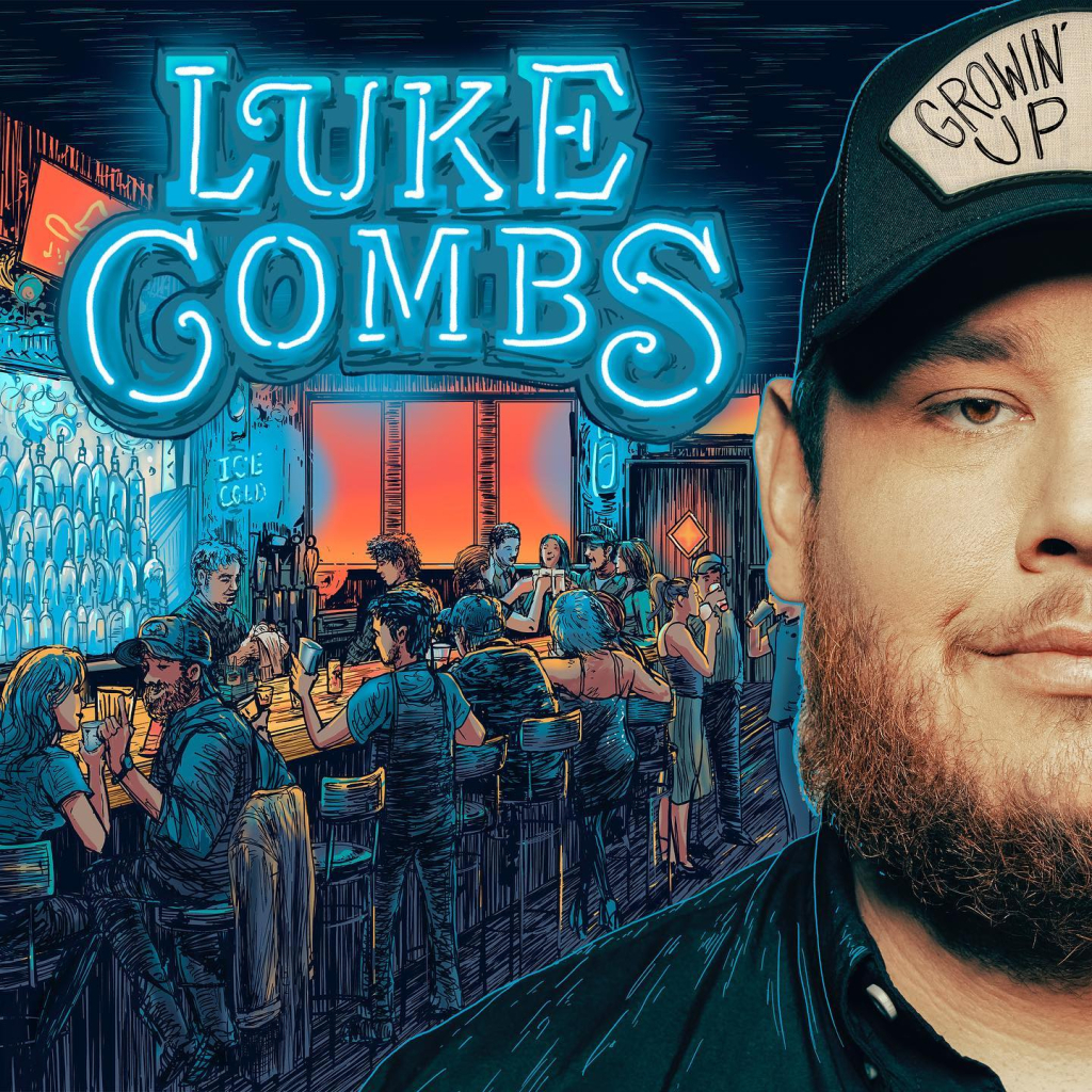 Luke Combs Claims His 13th Number-One Song, & Drops the Track List for Growin’ Up