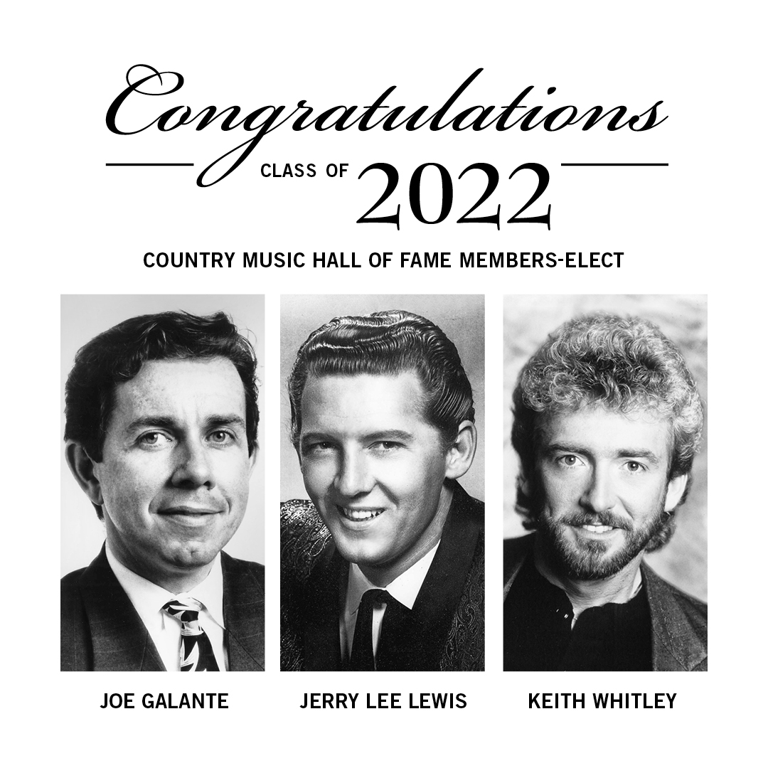 Keith Whitley, Jerry Lee Lewis newest inductees into Country Music Hall of Fame