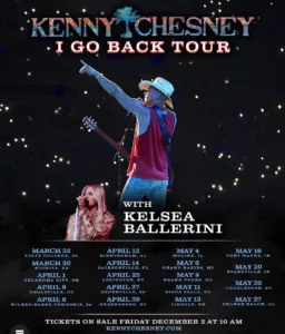 Kenny Chesney: I Go Back Tour (Feat. Kelsea Ballerini) @ Intrust Bank Arena